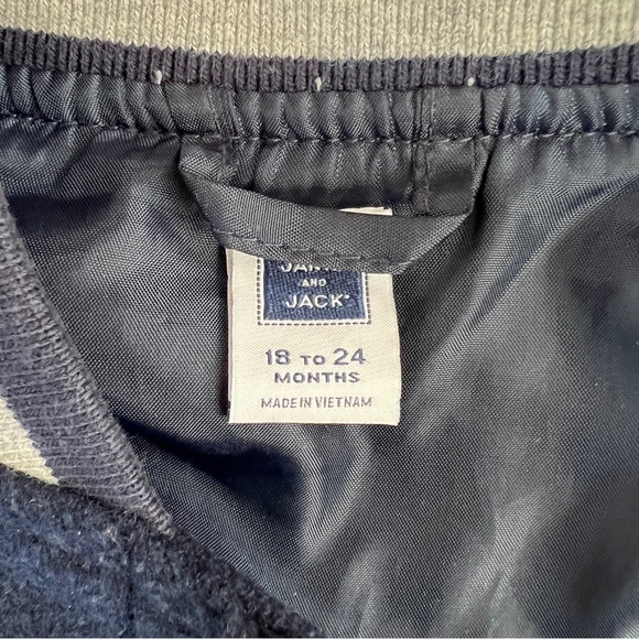 LIKE NEW Janie & Jack Baby Bomber Jacket - Picture 4 of 6